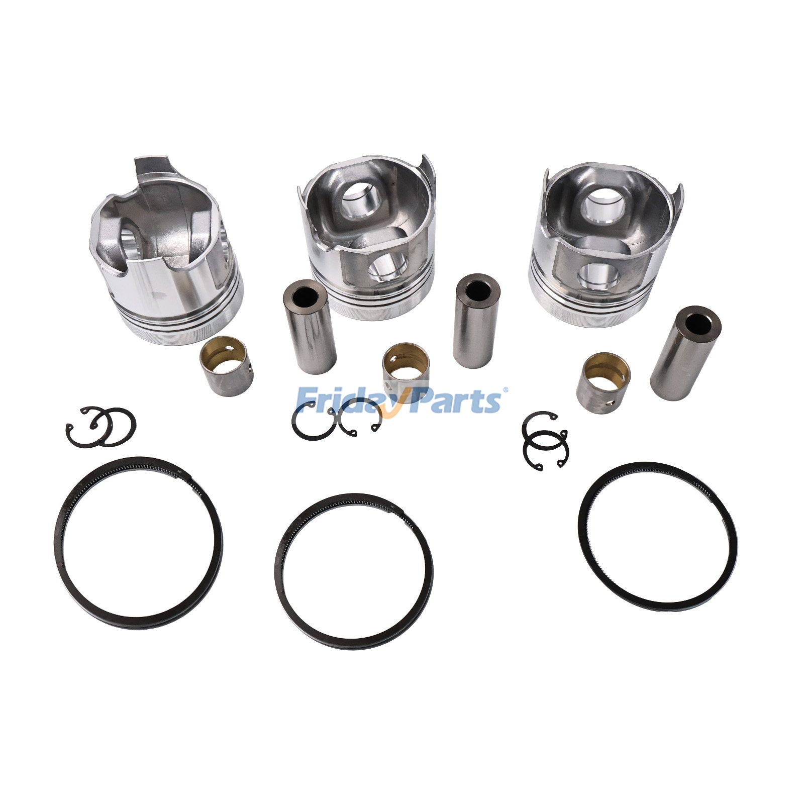 Engine,Excavator STD Piston Kit with Ring 3D84-2 3D84N-2