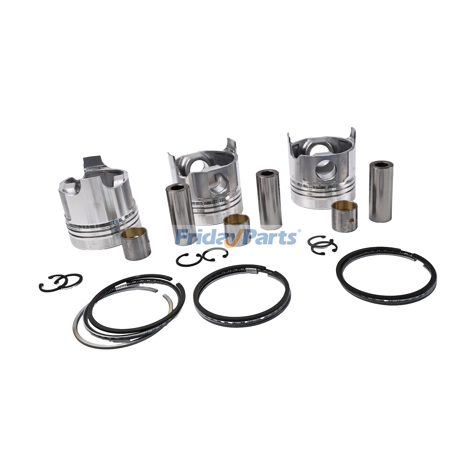 STD Piston Kit with Ring 3D84-2 3D84N-2 for Engine,Excavator