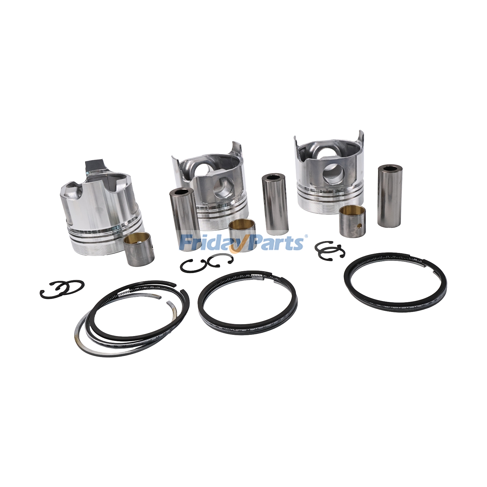 STD Piston Kit with Ring 3D84-2 3D84N-2 for Engine,Excavator
