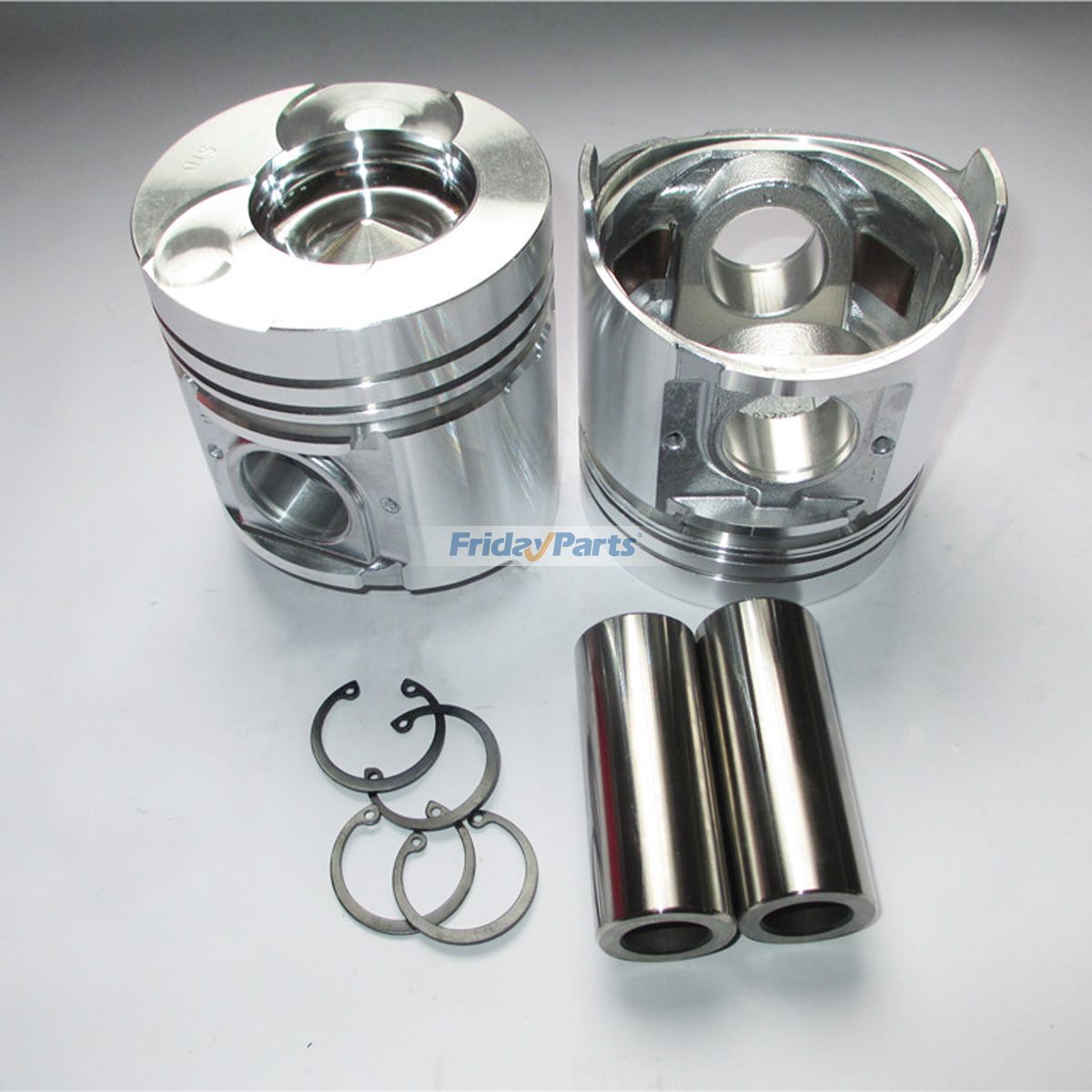 Pour moteur Yanmar 3D84E Piston YM129002-22081 un ensemble 3 unités