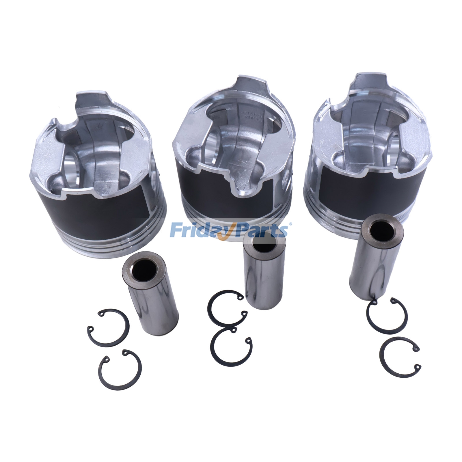 Para motor Yanmar 3TNE84-3 Pistón 3 unidades 1 juego Para OTRA MARCA