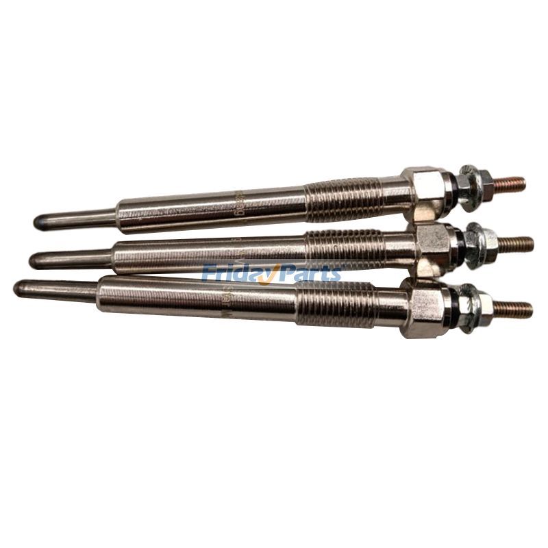 3 PCS Glow Plug Komatsu for Engine