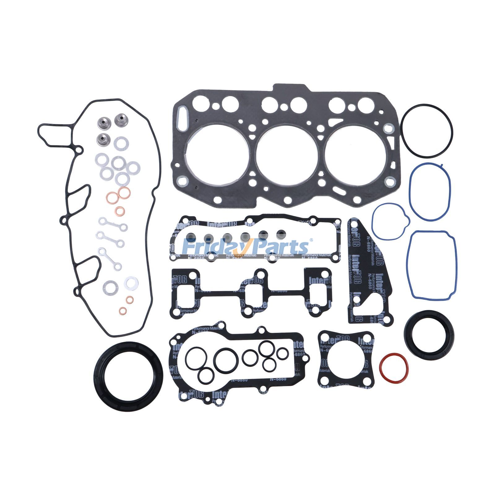 Kit de juntas de revisión 30-0275 para motor Thermo King TK 3.76 Refrigeración de transporte T-1080R T-1000R T-880R T-1090