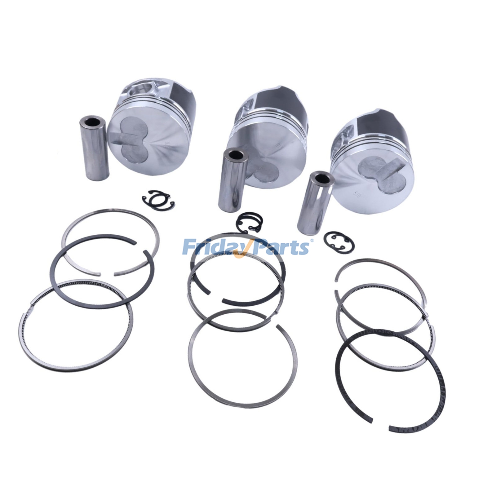 Kit de pistón STD con anillo para motor Yanmar 3TNV76