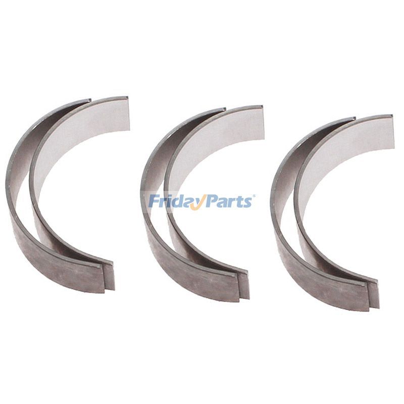 1 Set Connecting Rod Bearing 129150-23601 129150-23611 for Yanmar 3TNV84 Marine 3JH3 Komatsu 3D84E-5 Engine
