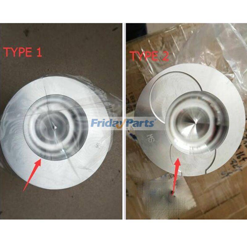 FridayParts Komatsu-Kolben, 4 Einheiten, 1 Satz