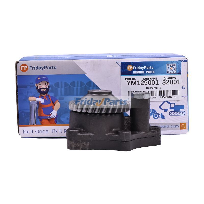 オイルポンプ 129004-32001 オイルポンプヤンマー 3TN82 3TN82L 3TNE82