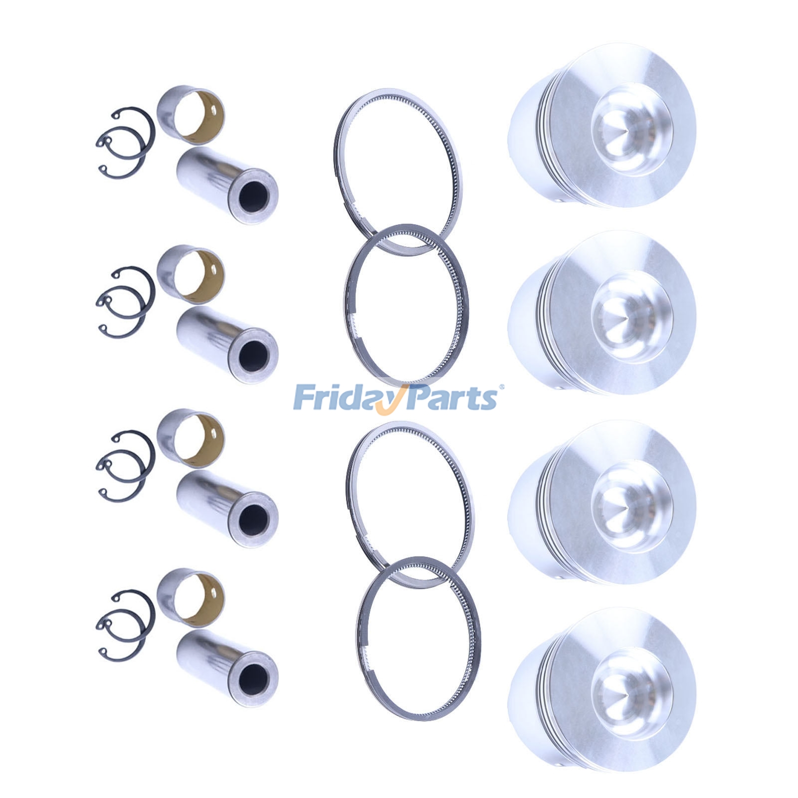  Piston & Ring Kit  For KOMATSU