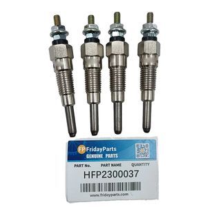 ヤンマー 4TNE92 コマツ 4D92E エンジン用グロープラグ 4 個