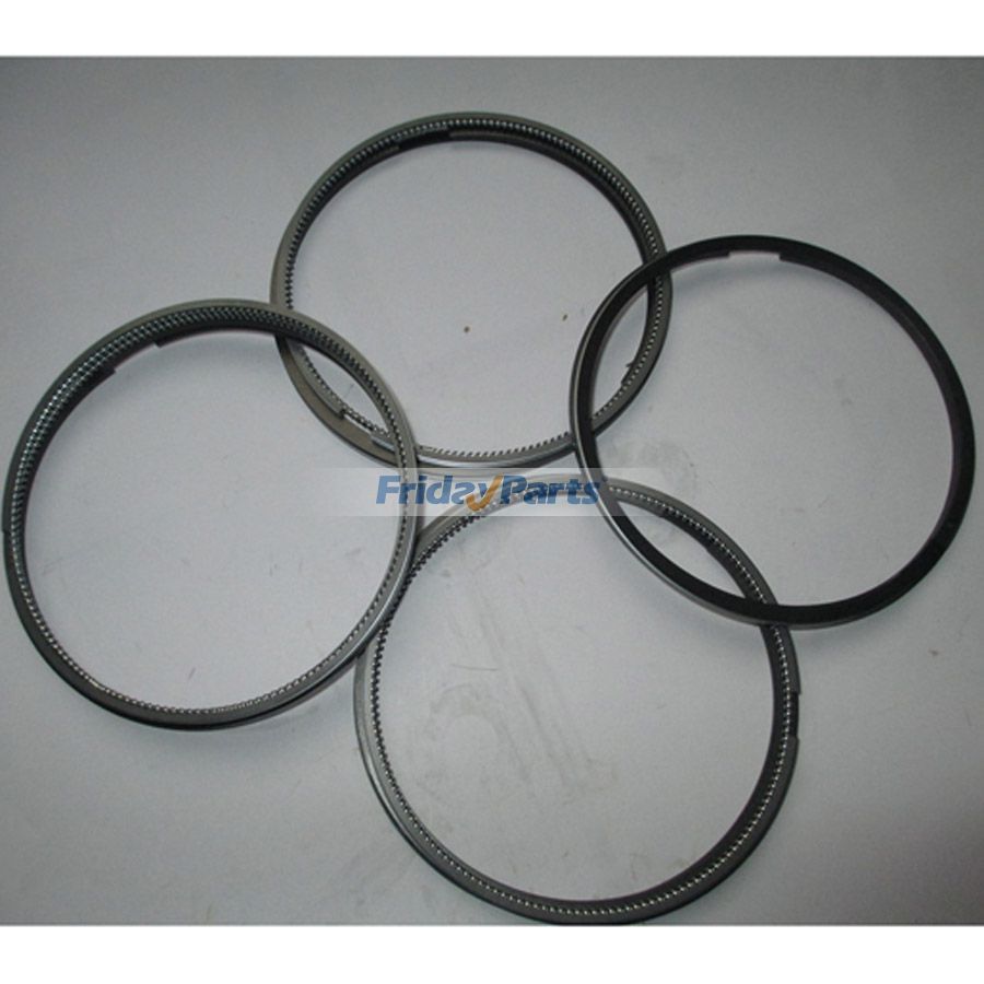 Komatsu Piston Ring 4 Units 1 Set for Engine