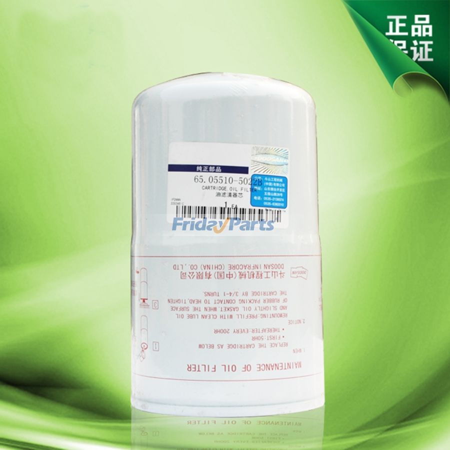 Für Doosan Daewoo DL250A DL300A DX300LCA MEGA 250-V MEGA 300-V SD300E Ölfilter 65.05510-5022B