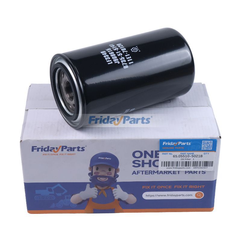 Für Doosan Daewoo Bagger S140W-V S160W-V S180W-V S185W-V S210W-V S220LC-V S225LC-V S225LL Ölfilter 65.05510-5021B