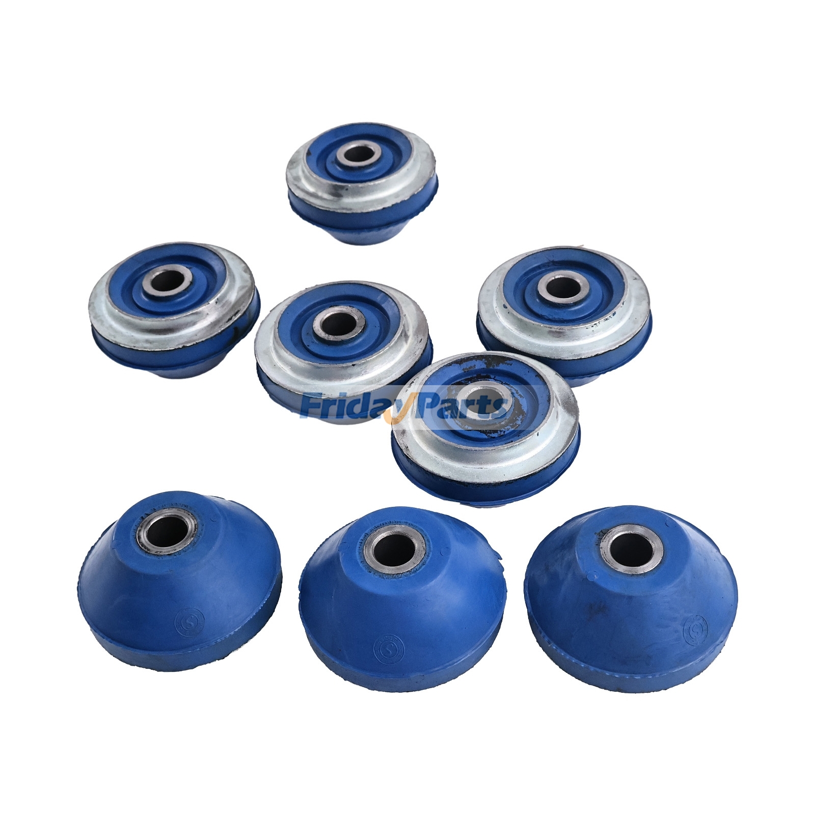 Parachoques de goma para patas de amortiguación de montaje de motor para excavadora Komatsu PC35 Para KOMATSU