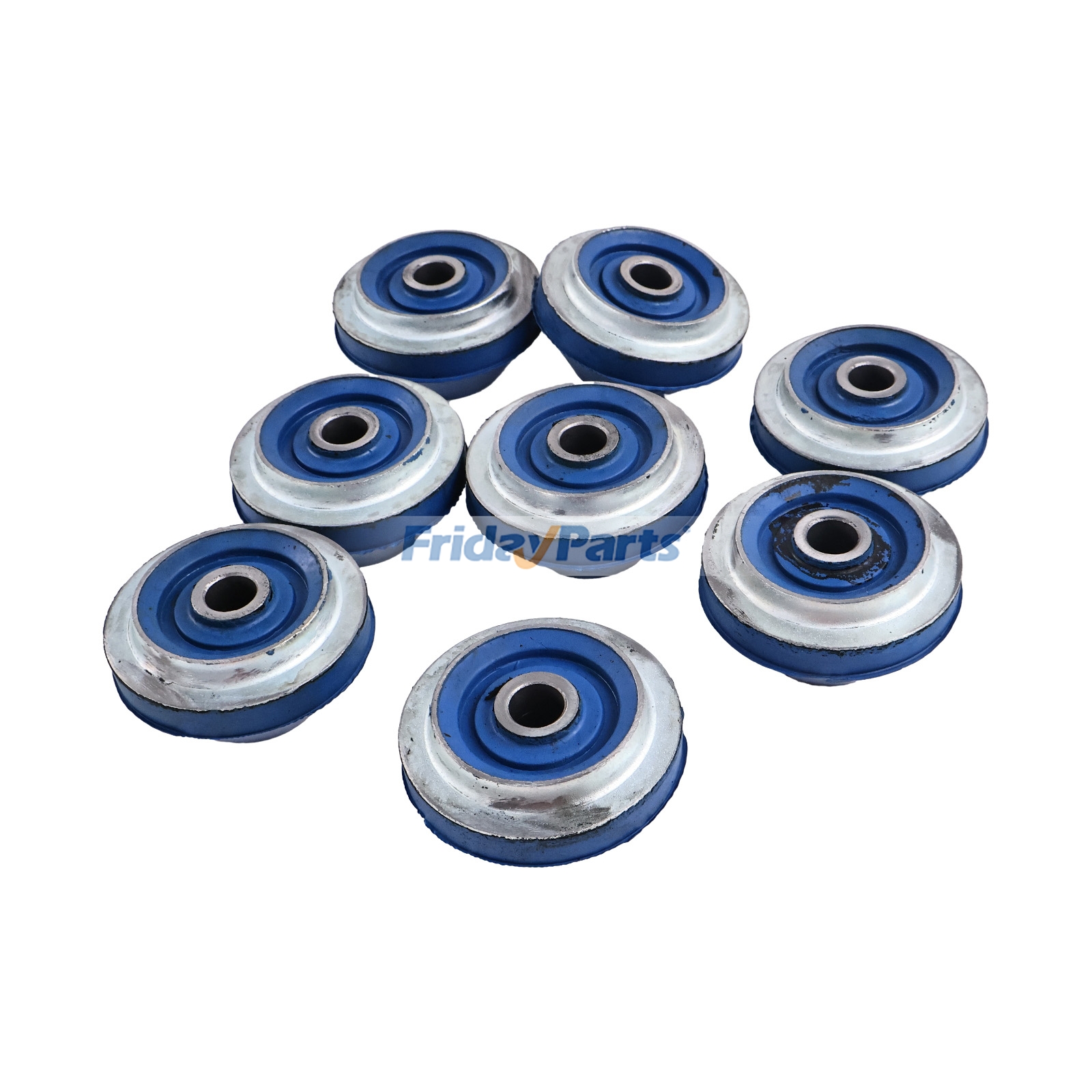 Parachoques de goma para patas de amortiguación de montaje de motor para excavadora Komatsu PC40