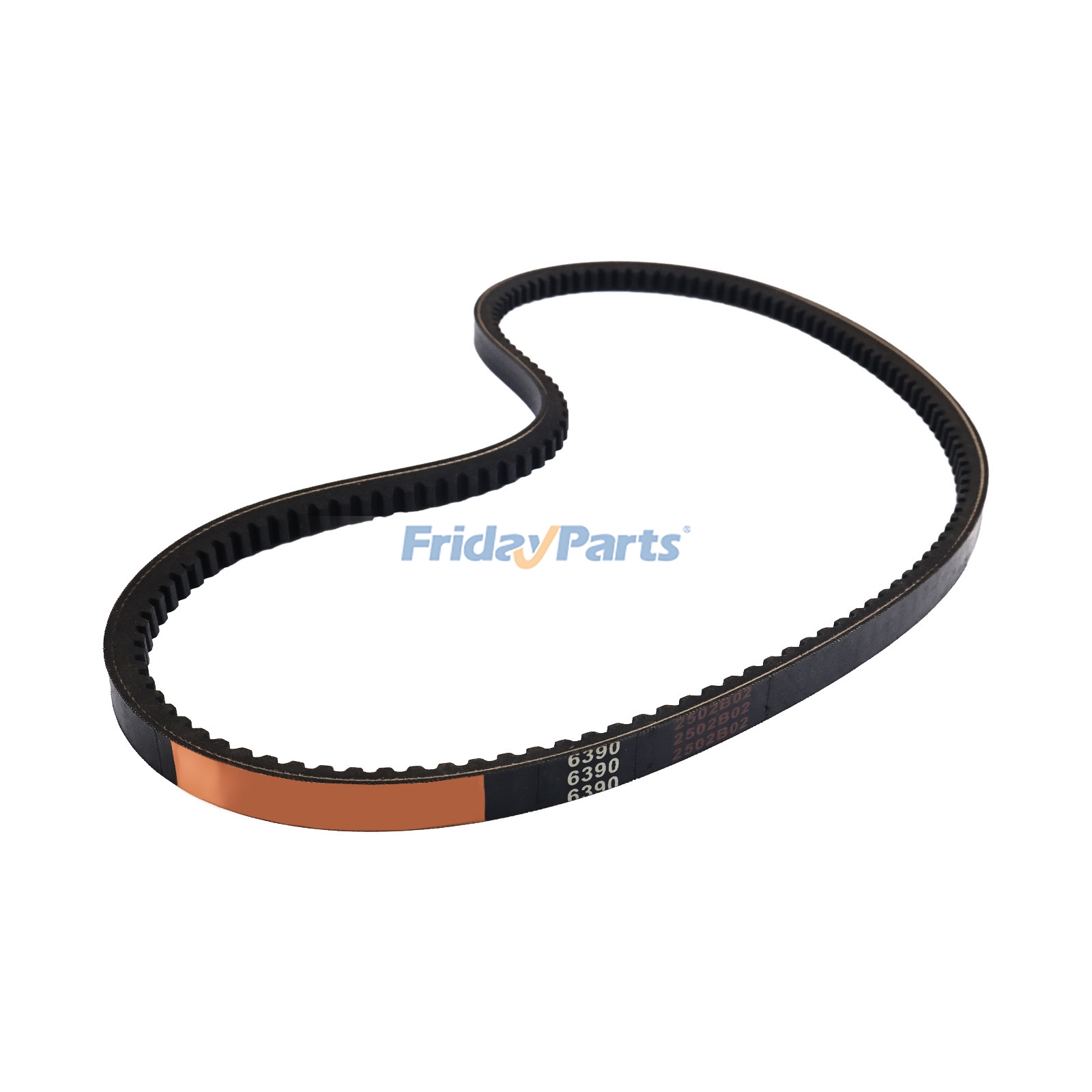 Courroie de ventilateur 6390 pour excavatrice Komatsu PC55