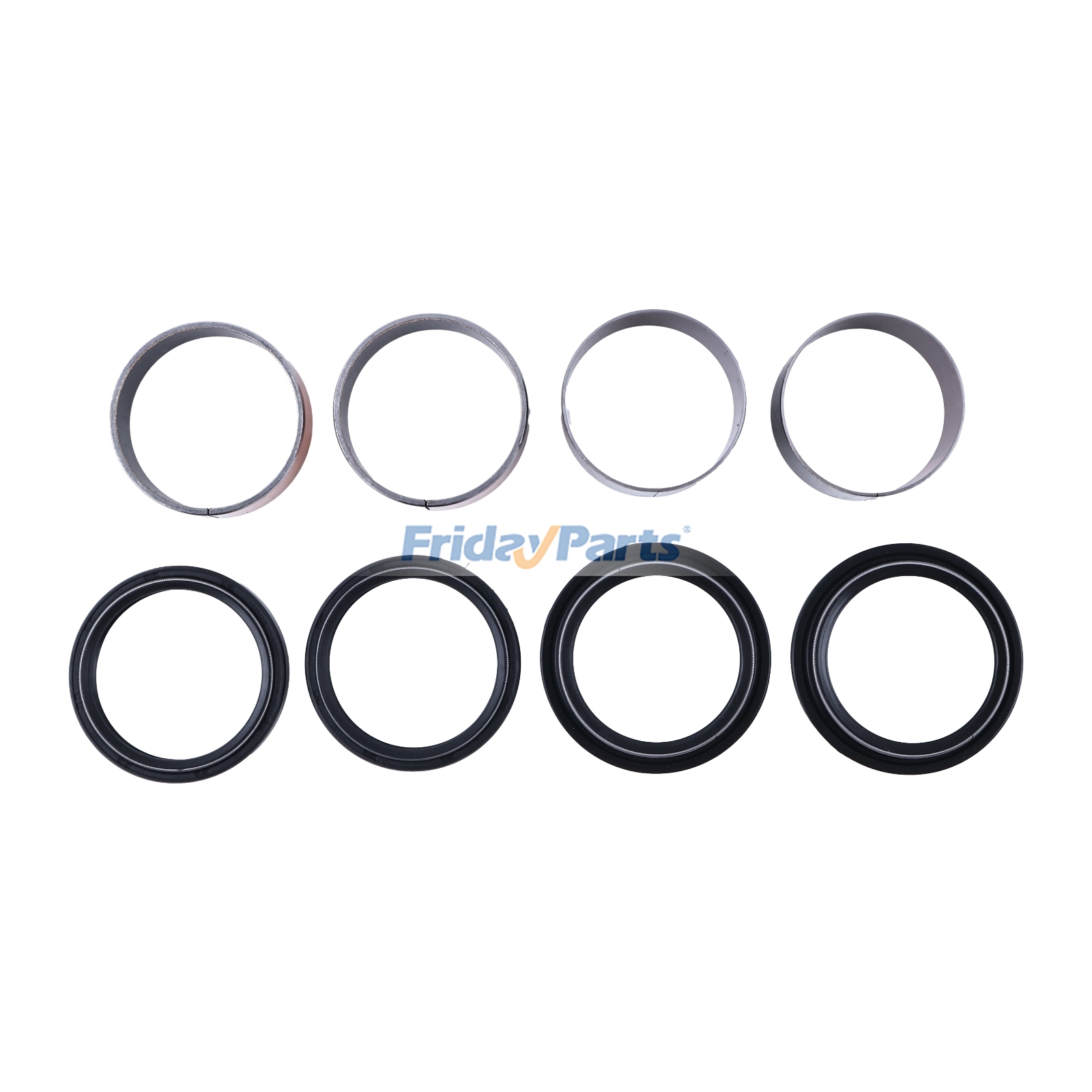 Fork Seals Kit Oil Dust Bushing compatible with Motorcycle