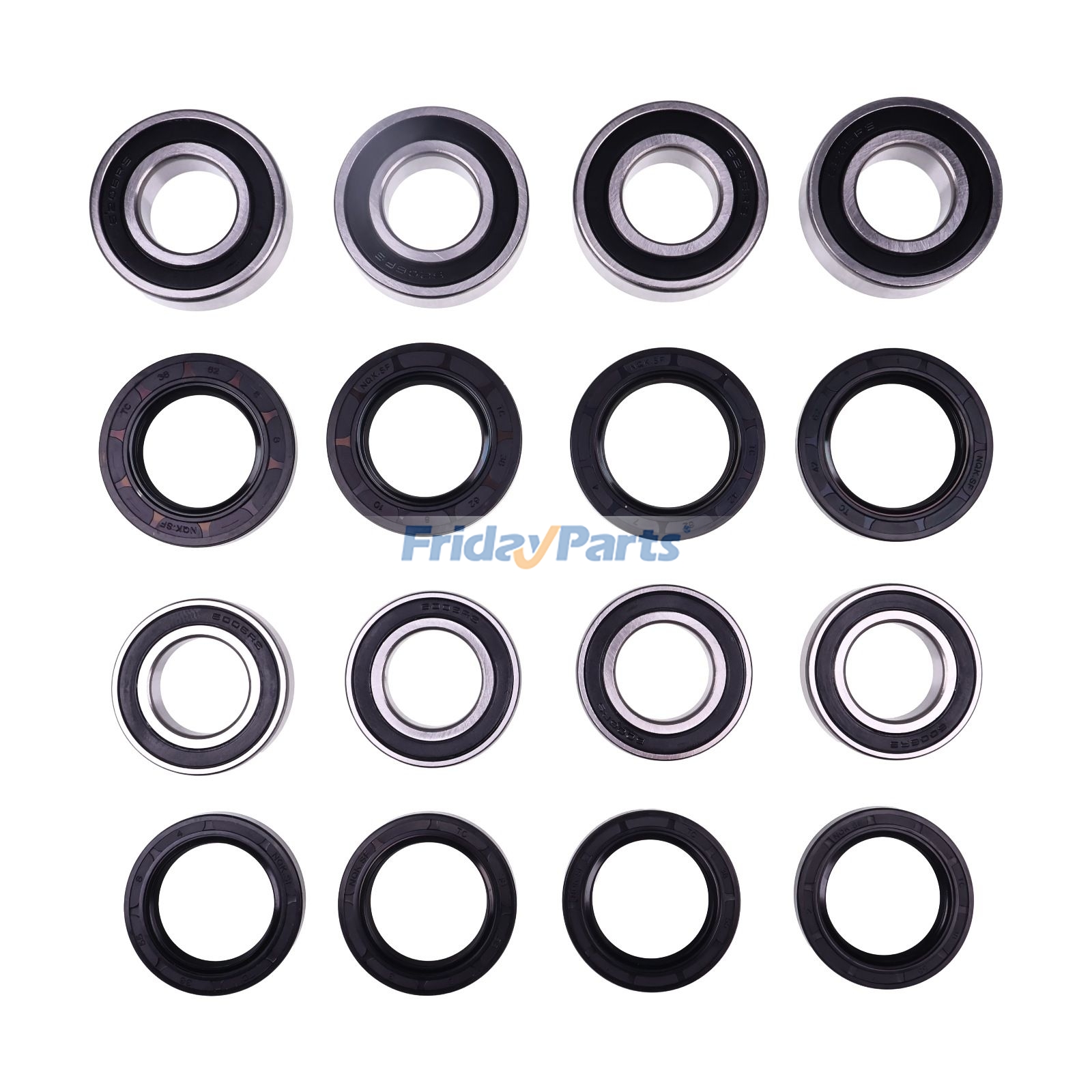 Kaicharmoto 4-Wheel Axle Hub Bearing Seal Kit For ODES 800 Dominator Raider UTV