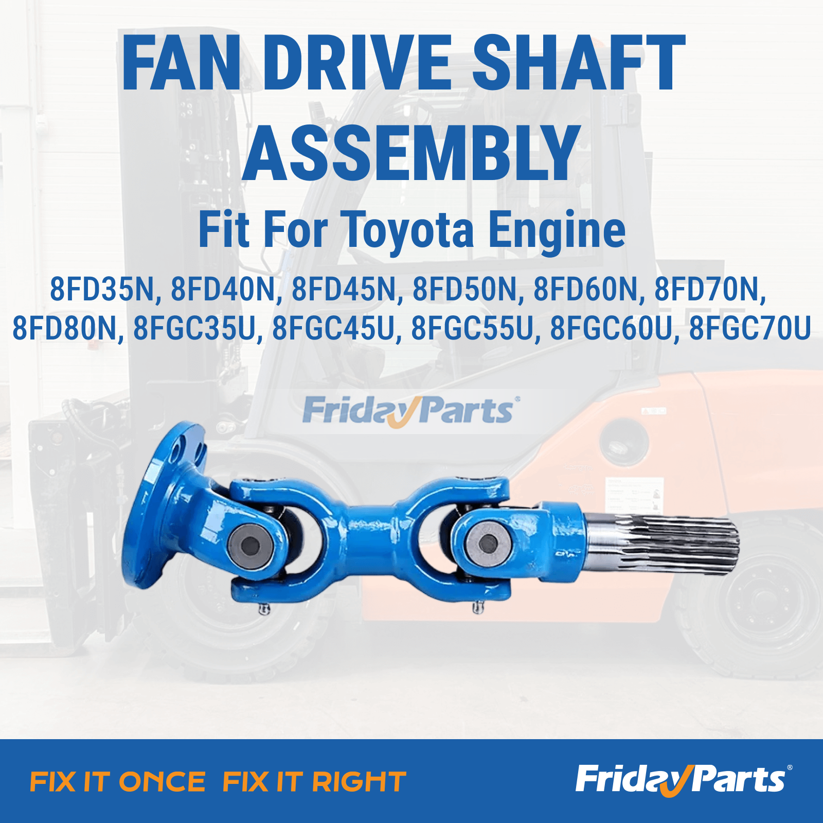 LüfterantriebswellenbaugruppeFür Toyota