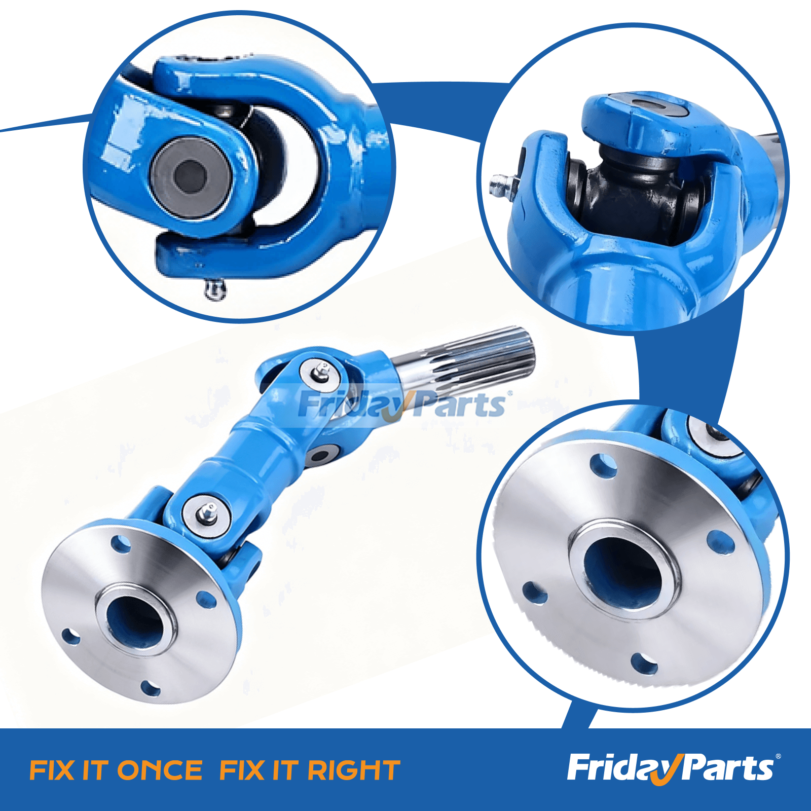 FridayParts Lüfterantriebswellenbaugruppe