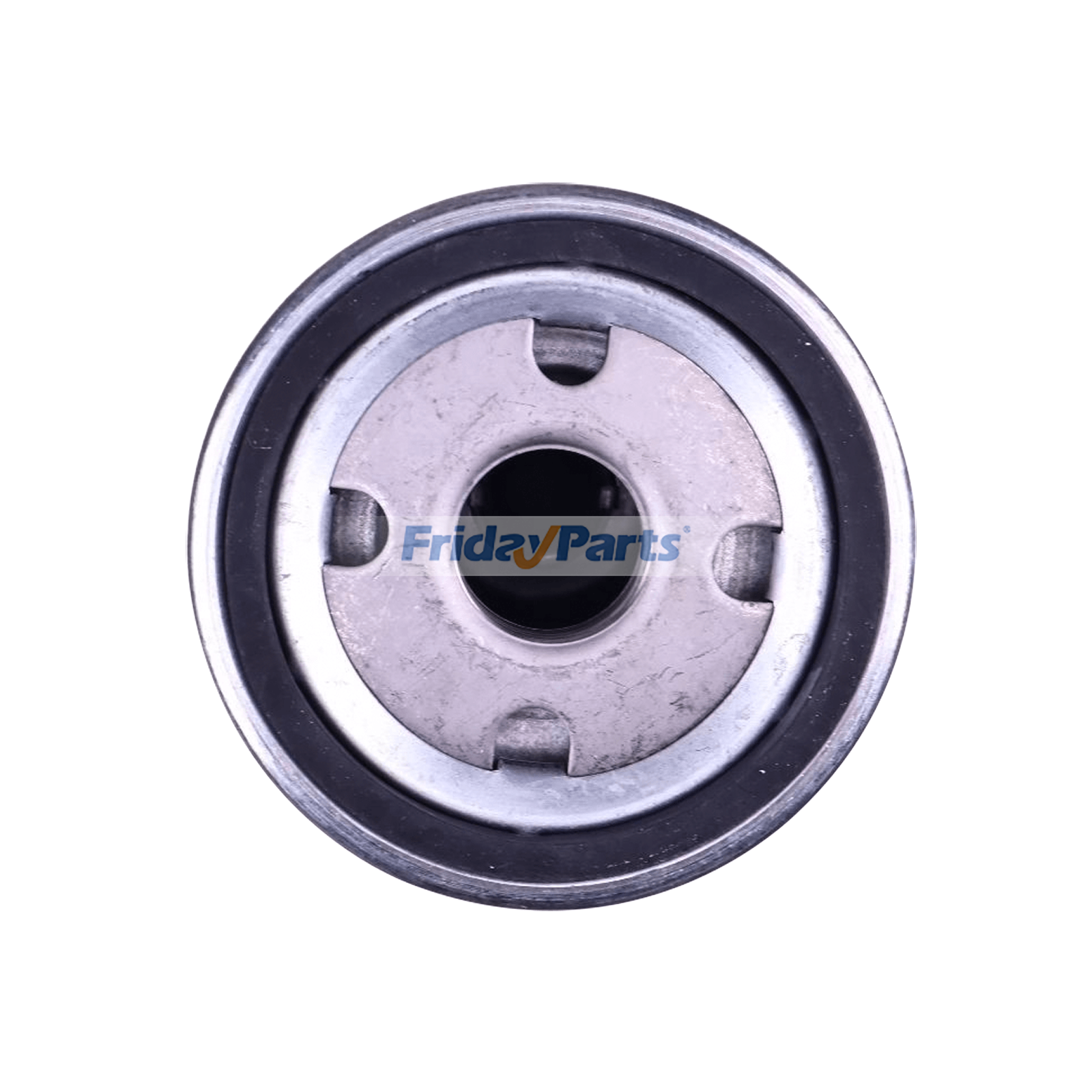 Close-up of Oil Filter 6.3461.1 showing cylindrical body and filter ends for Kaeser Air Compressor