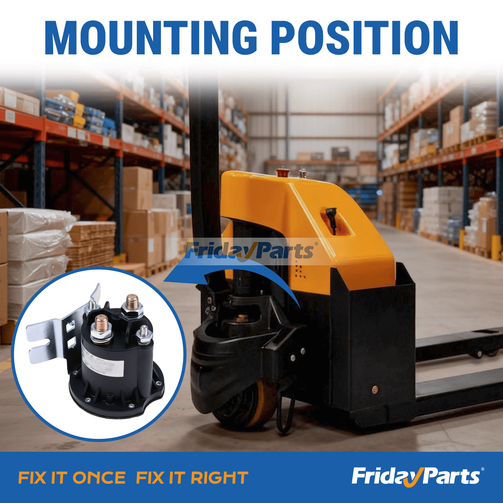 FridayParts Motor Solenoid