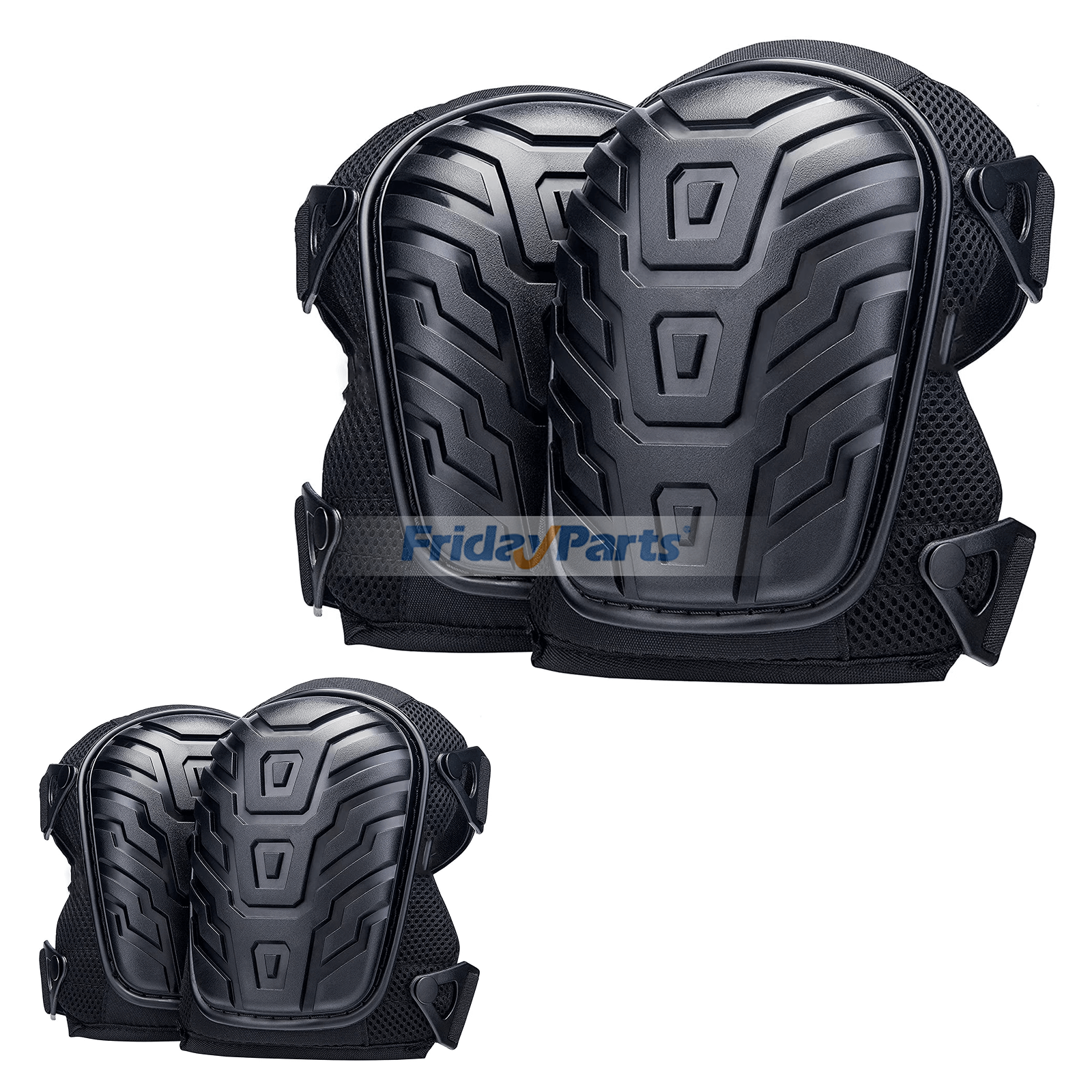 Joelheiras profissionais de gel para construção com espuma macia e almofada de gel para Ferramentas manuais e elétricas