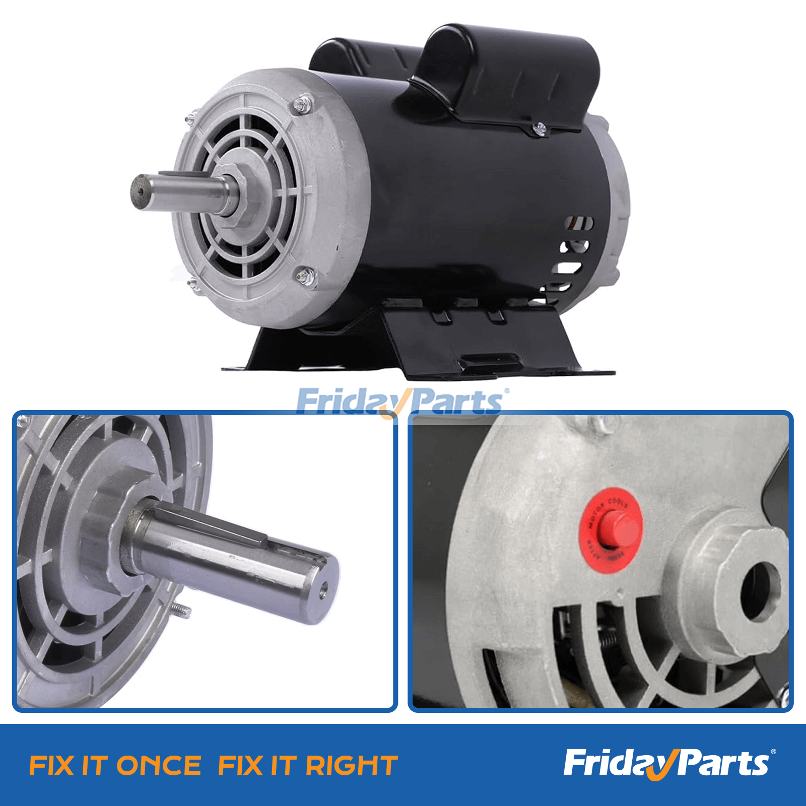 Compressor de ar Para Ingersoll Rand - 208/230 V 21,9/21,1 A Motor elétrico Ingersoll Rand 54421193 de reposição para compressor de ar