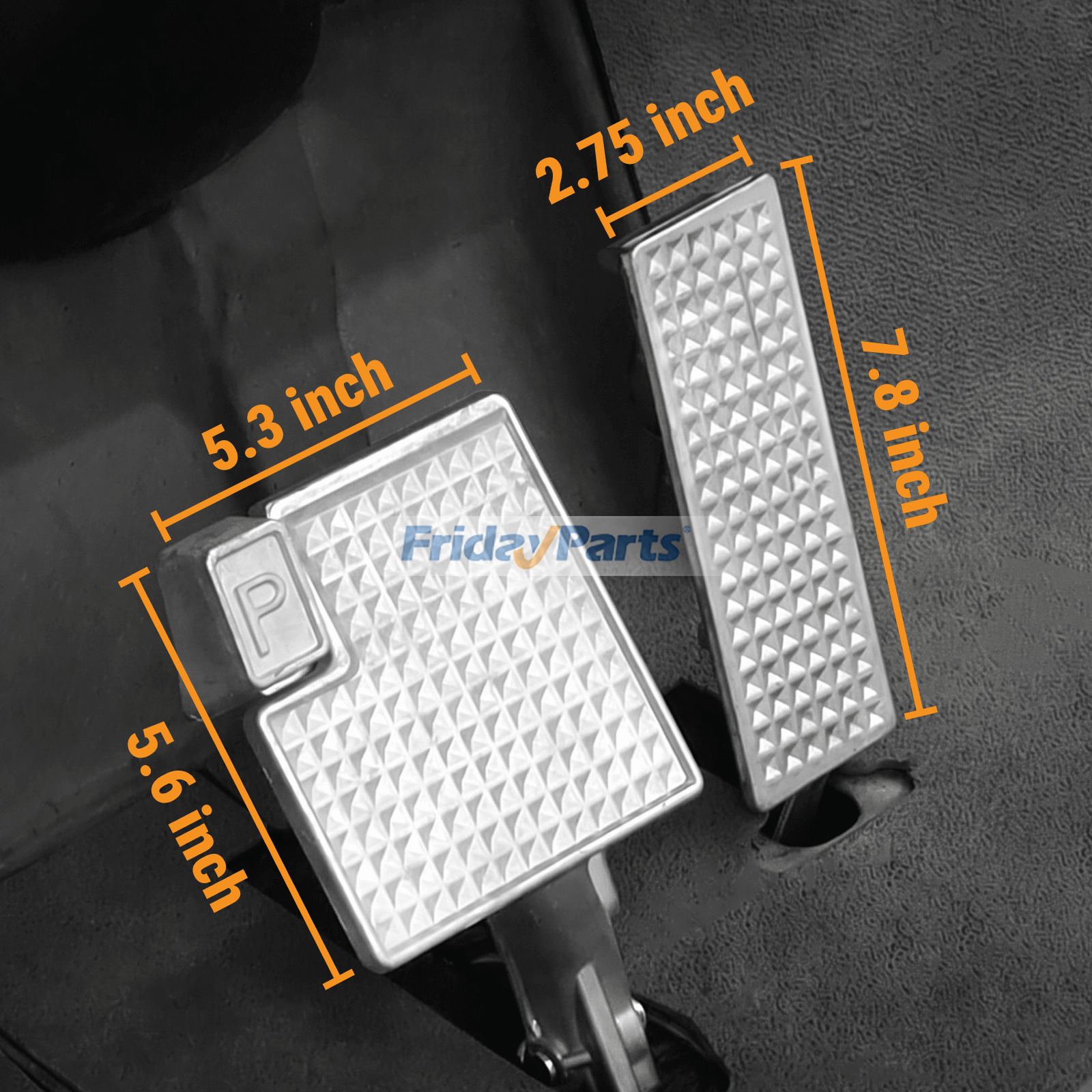 Pedal Assembly for Golf Cart
