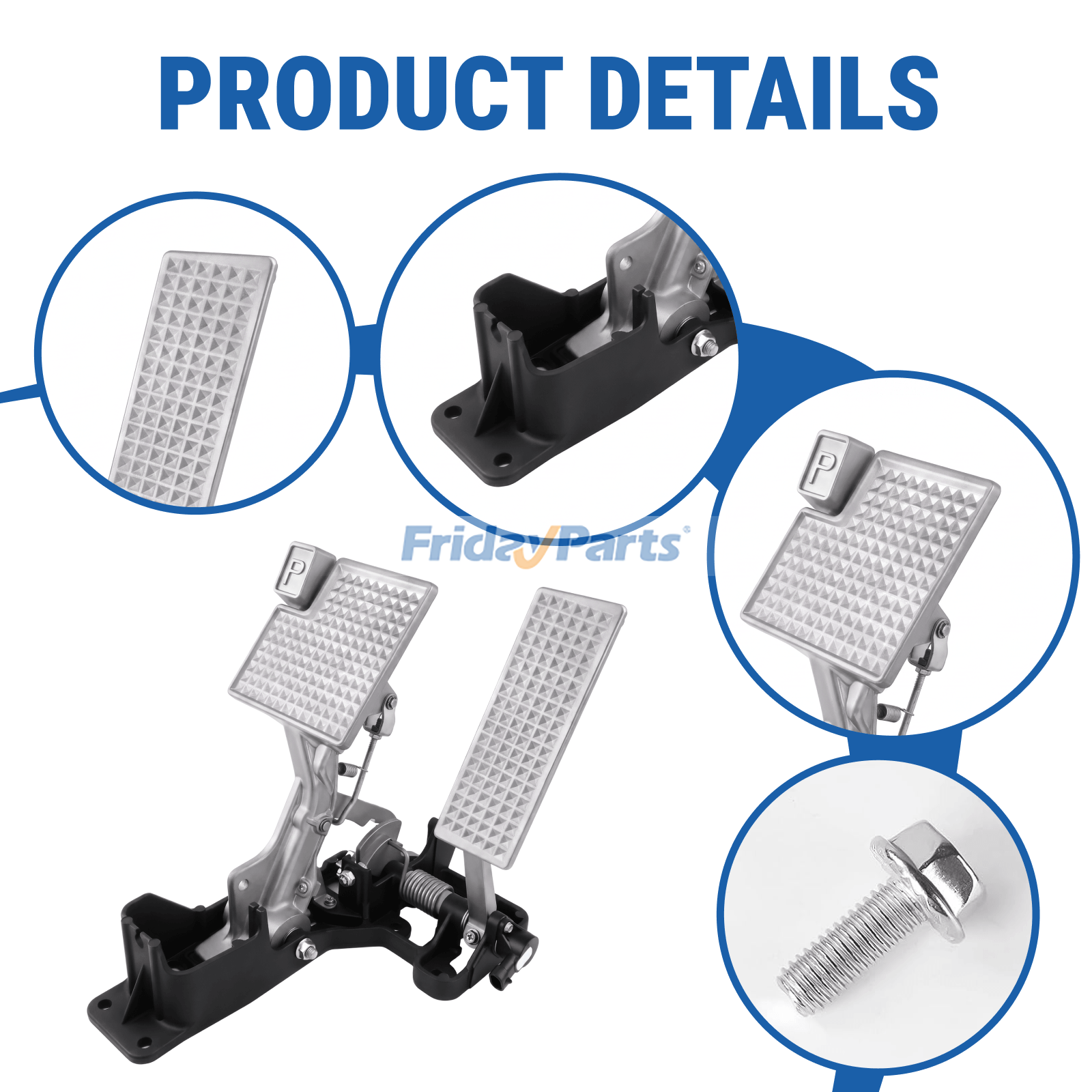 Golf Cart Pedal Assembly