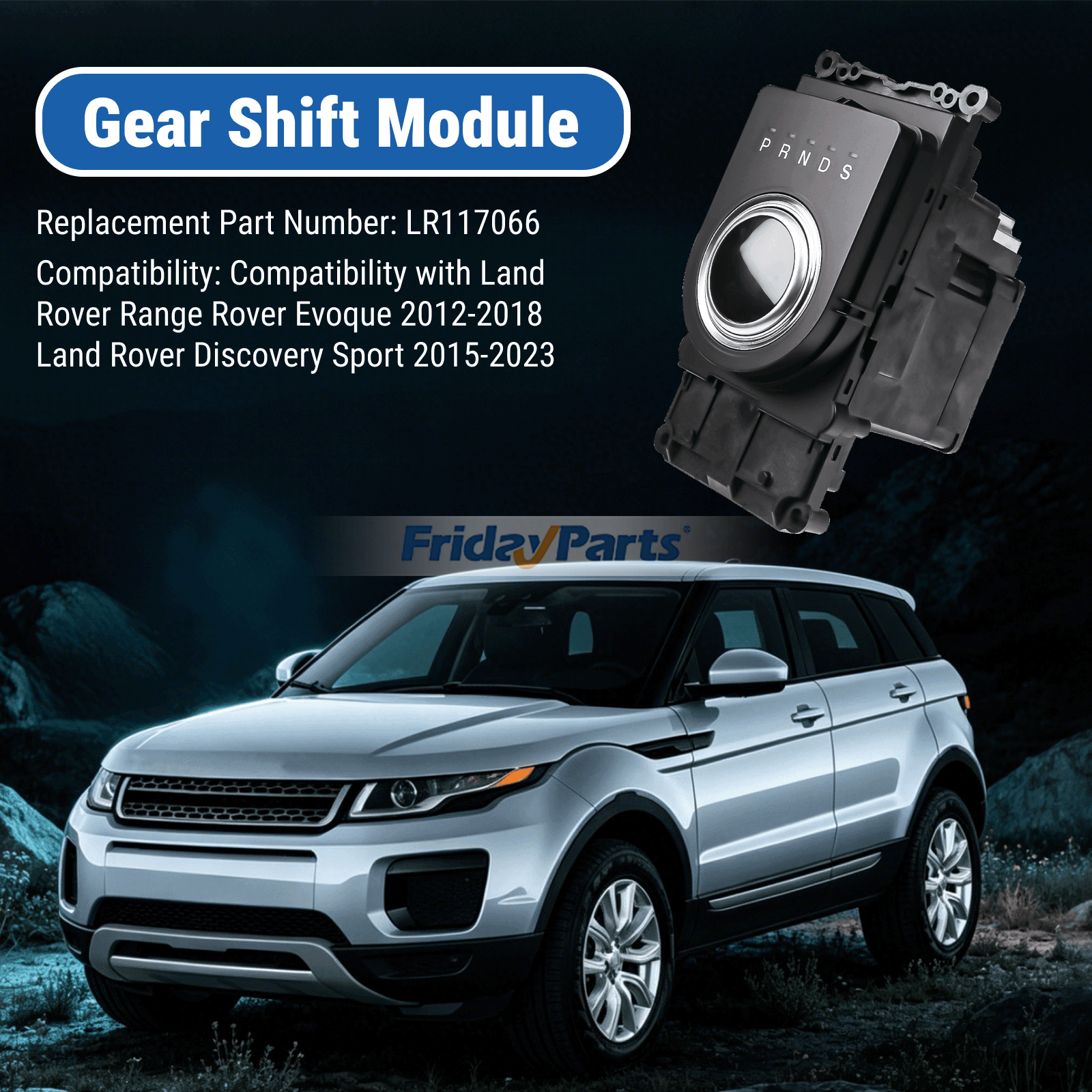 Módulo de cambio de marchas LR117066 para Land Rover Range Rover Evoque Discovery Sport 2012-2023 Para Land Rover