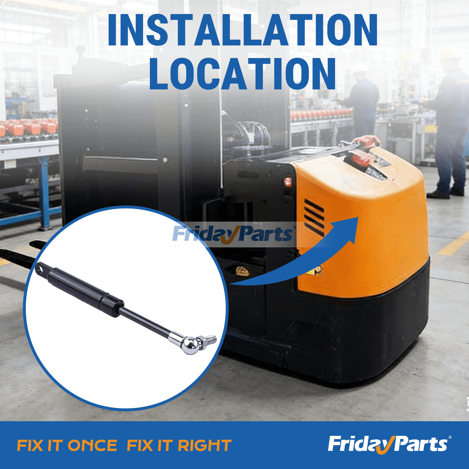 Achetez Ressort à gaz chez FridayParts