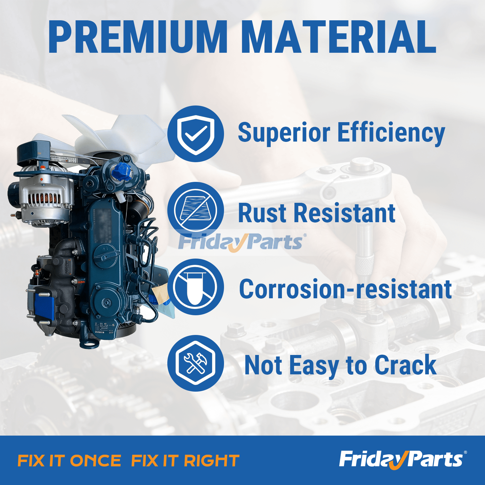 Assemblage du moteur 
