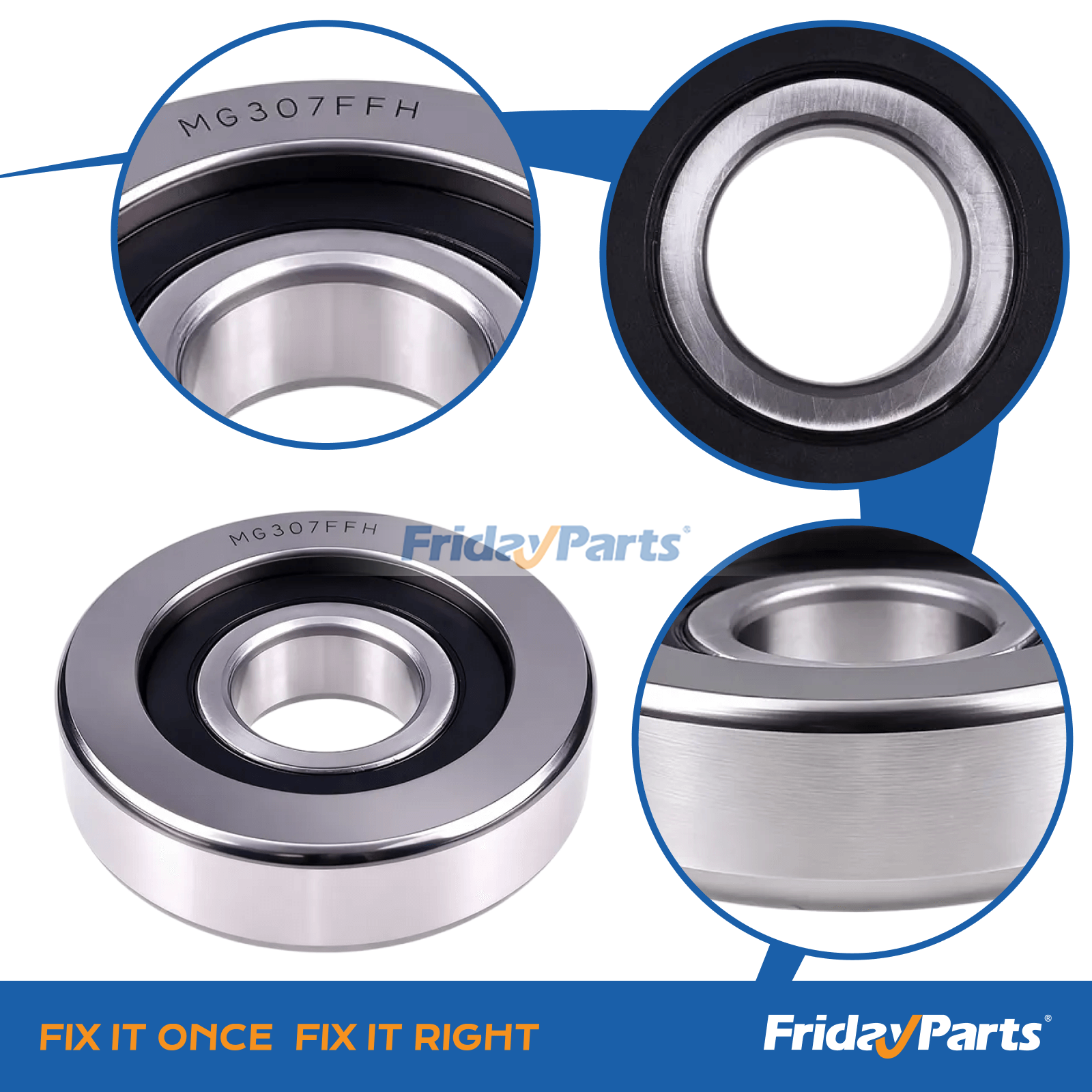 Forklift Mast Guide Bearing