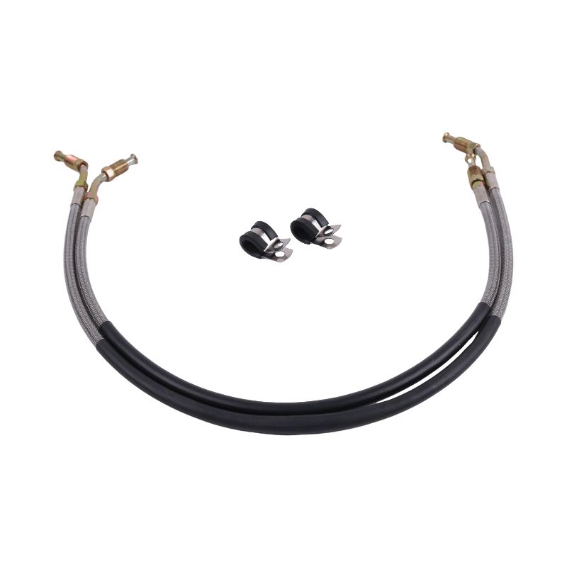 Front Left & Right Brake Hose Line 1930752 1930753 for Polaris ATV Magnum 325 425 500 Worker 335 500