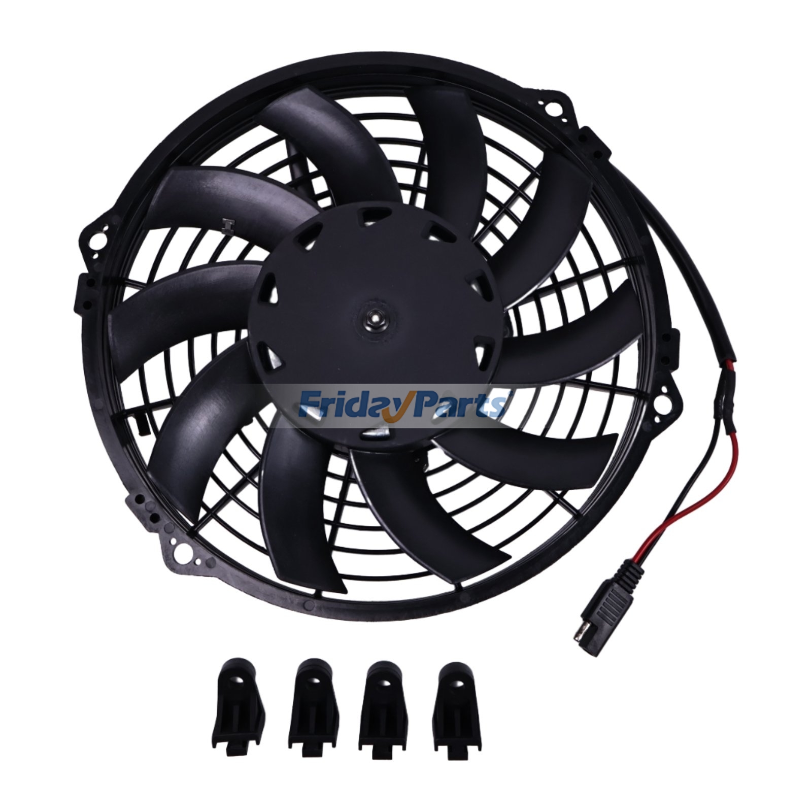 Motor del ventilador de refrigeración del radiador 2410123 para Polaris Big Boss Magnum Scrambler Sportsman Trail Blazer Worker Xplorer 400 500 Xpedition 425 para ATV/UTV