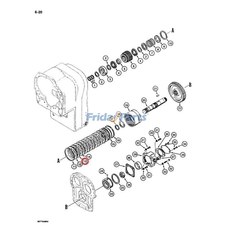ローダー 摩擦クラッチ