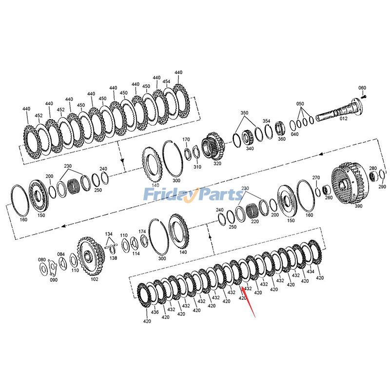 Friction Clutch Plate Transmission Gearbox for Tractor,Other Construction Equipment