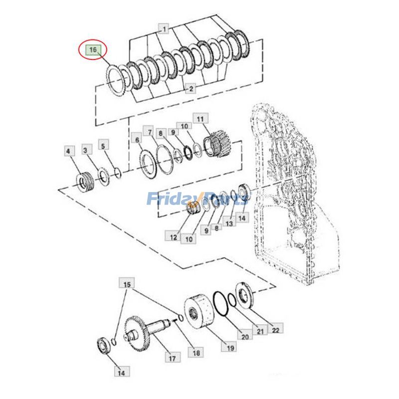 FridayPartsのフリクションディスク