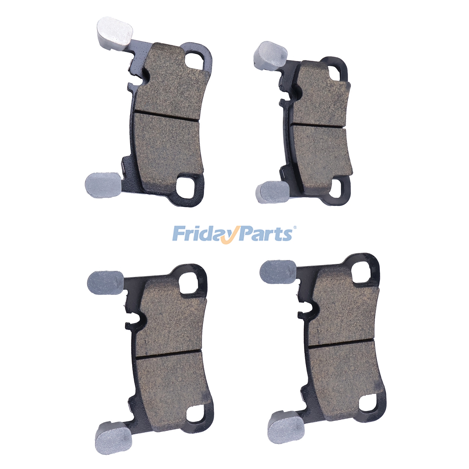 Front And Rea Brake Pad Set for Vehicle