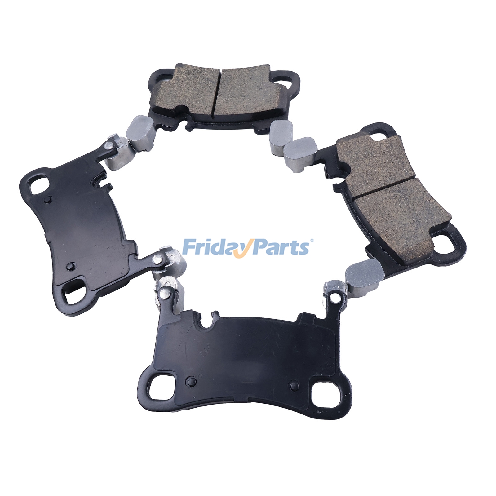 Front And Rea Brake Pad Set 9Y0698451AC 9Y0698151AN for Porsche Cayenne Base 2019-2025