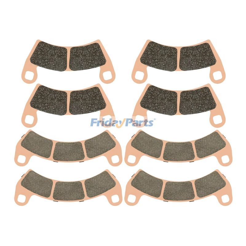 フロントおよびリアブレーキパッド 2205949 2206231 2203747 Polaris RZR XP 4 Turbo 2016-2021 用