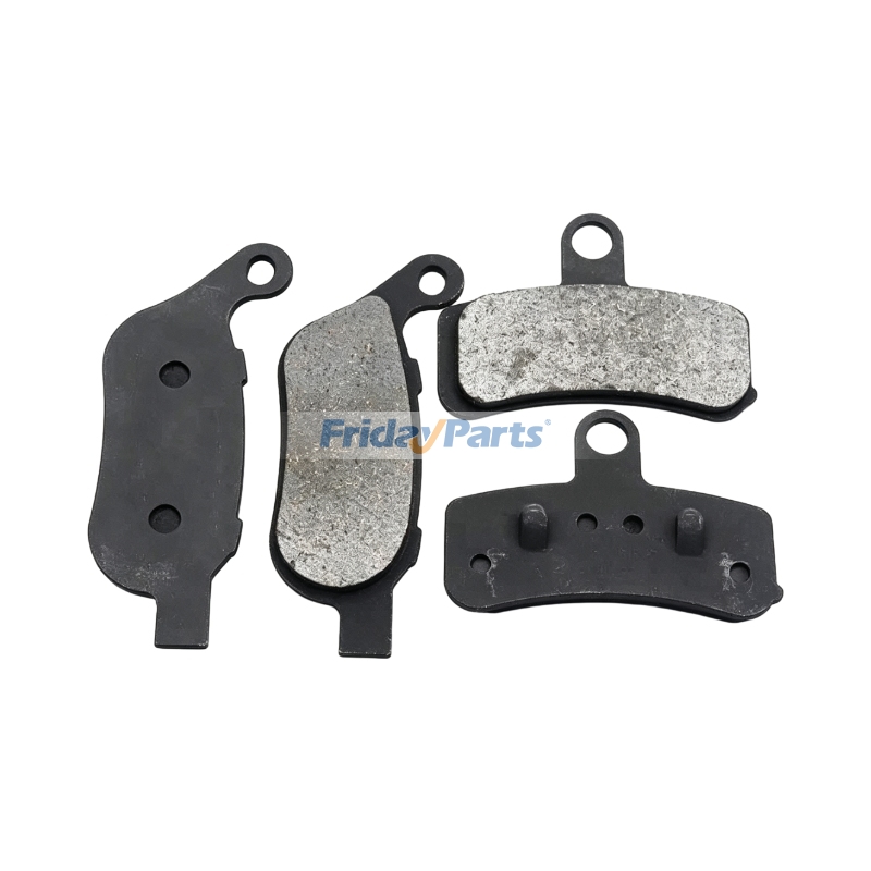 Bremsbeläge für Vorder- und Hinterrad für Harley-Davidson Dyna Street Bob Fat Bob Heritage Softail Rocker C Softail 2008-2017 - Ersetzt EBC FA457 FA458