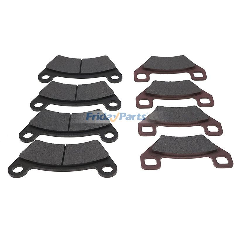 Jeu complet de plaquettes de frein avant et arrière pour buggy homologué pour la route pour VTT/UTV Pour Joyner