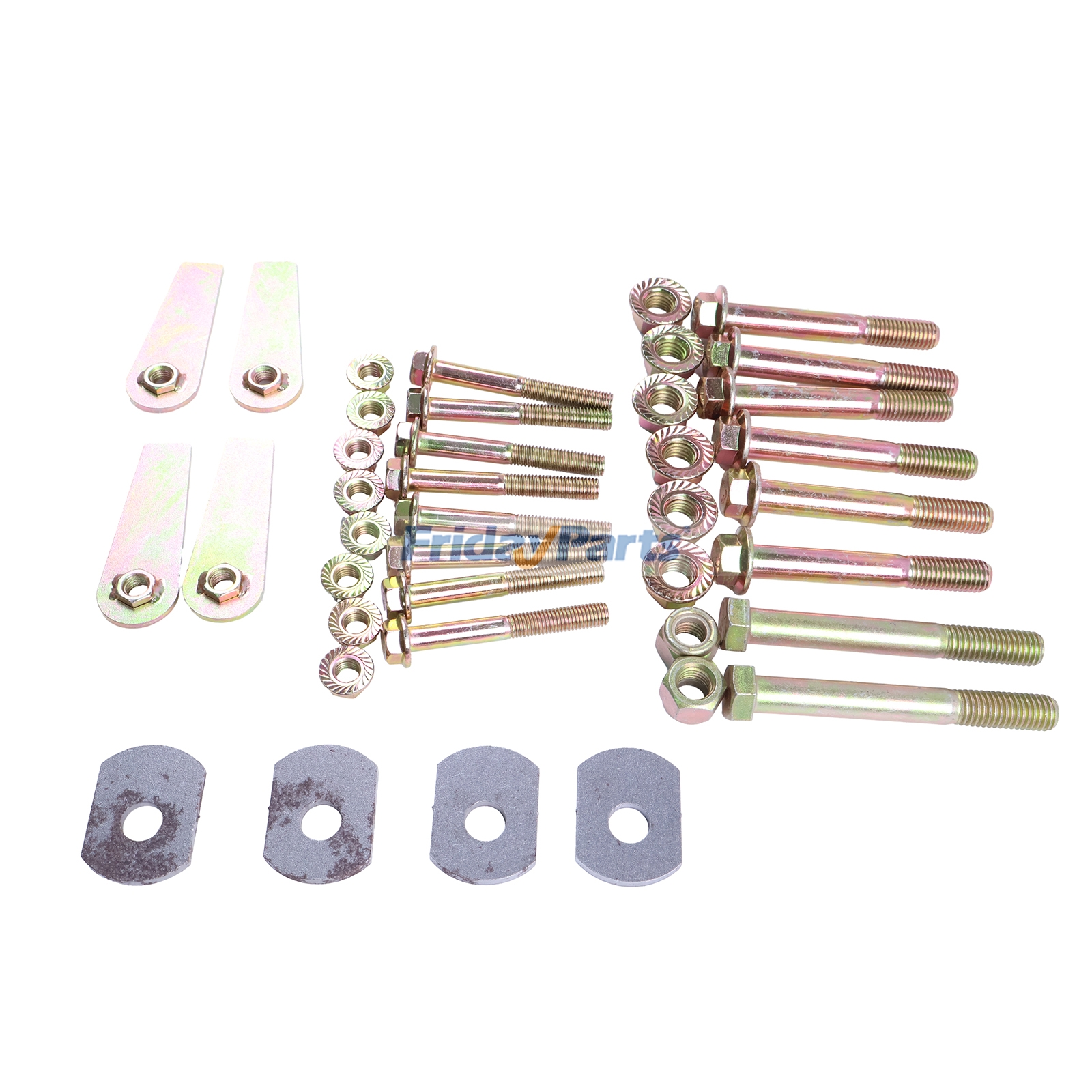  Front And Rear Control Arm Bolt Kit For Jeep