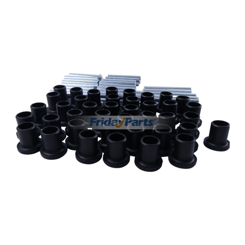 Caltric A-Arm Pivot Shaft & Bushing Kit For Polaris – Front & Rear, 3-Piece Set