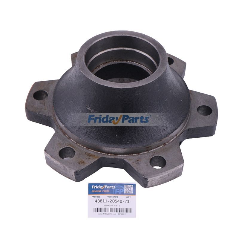 Vorderachsnabe 43811-20540-71 für Toyota Motor 1DZ 1ZS 4Y 2Z Gabelstapler 02-2FG28 02-2FG30 02-3FD28 02-3FD30 02-FD28 02-FG28 2SD10 2SD12 2FG28