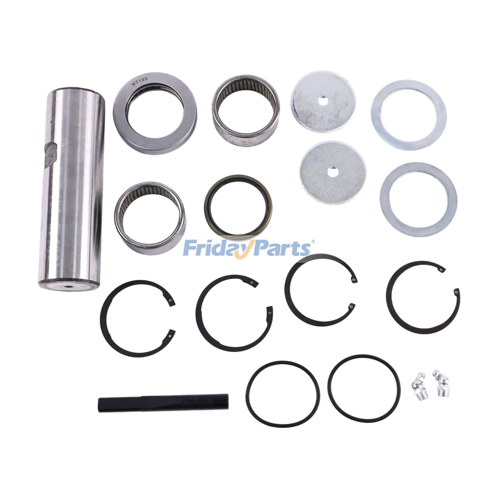 Front Axle King Pin Repair Kit D103626 for CASE 590SM 580K 580SM 580M 570LXT 580L 580SL 590 580SK 590SL 570MXT 590L