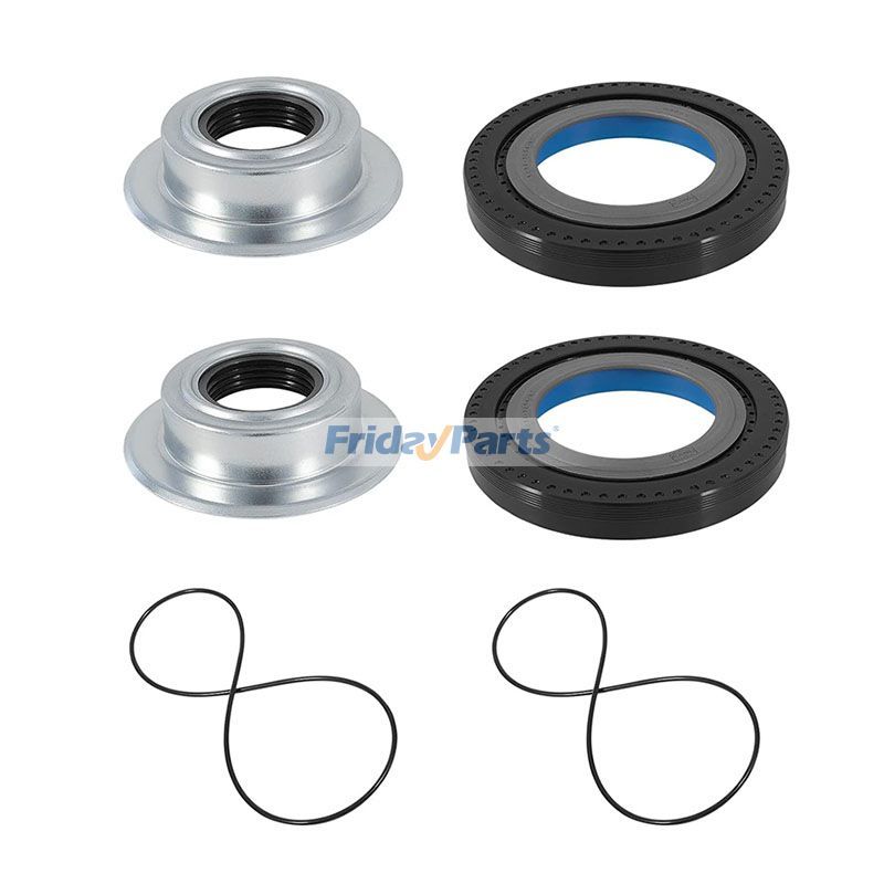 Front Axle Vaccum Knuckle Seal & Hub O-Ring & Dust Seals Kit for Vehicle
