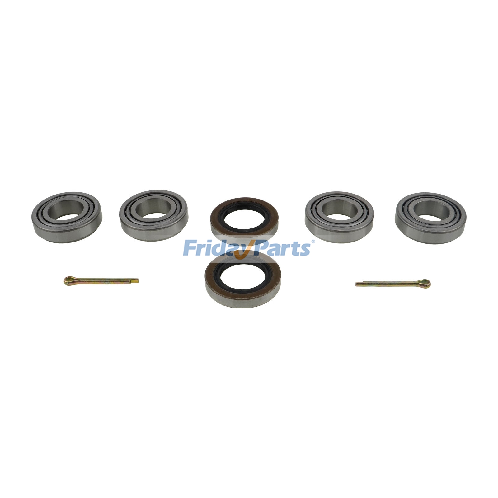 Others Trailer Hub Wheel Bearing Kit 1" X 1"&1-1/16" for 2000 Lbs