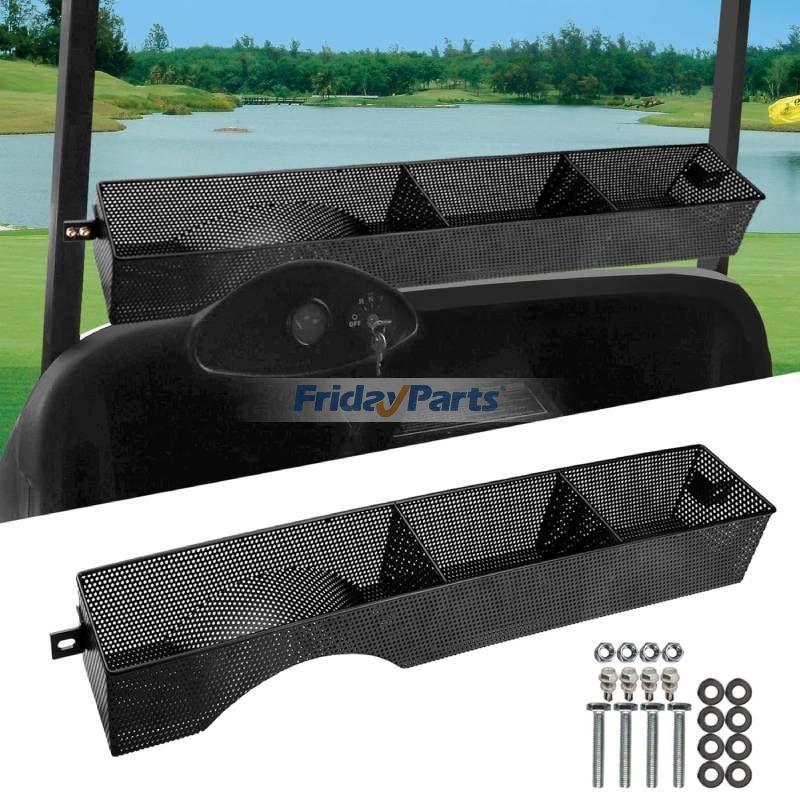 Panier intérieur avant pour voiturette de golf, plateau de rangement pour tableau de bord, pour EZGO RXV à partir de 2008